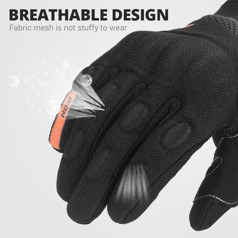 ถุงมือมอเตอร์ไซค์แบบเต็มนิ้วสำ - Motorcycle Glove Knuckle บทวิจารณ์และราคา