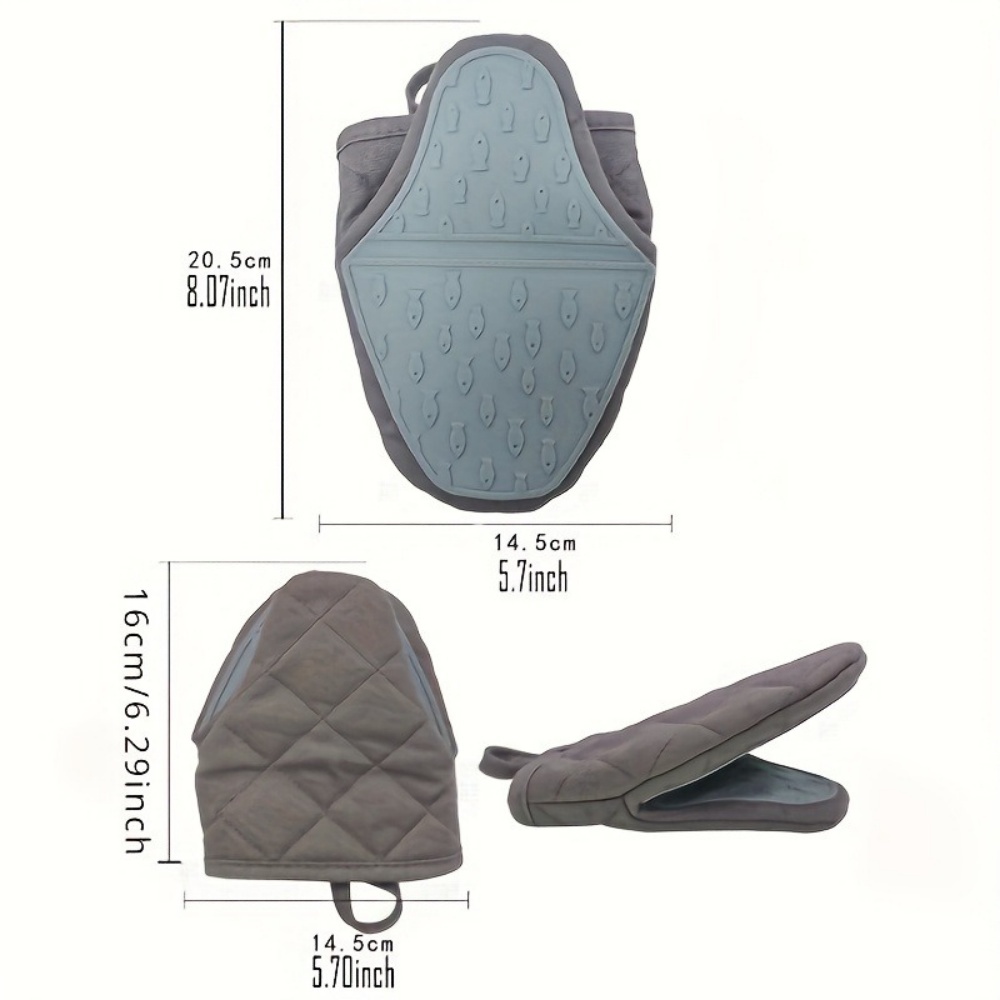 ถุงมือซิลิโคนกันความร้อนรูปทรง - Oven Mitt Silicone บทวิจารณ์และราคา