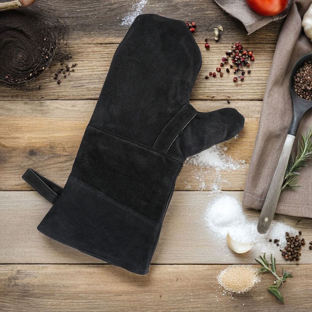 ถุงมือกันความร้อนสีดำ 3 ชิ้น ส - Heat Resistant Glove บทวิจารณ์และราคา