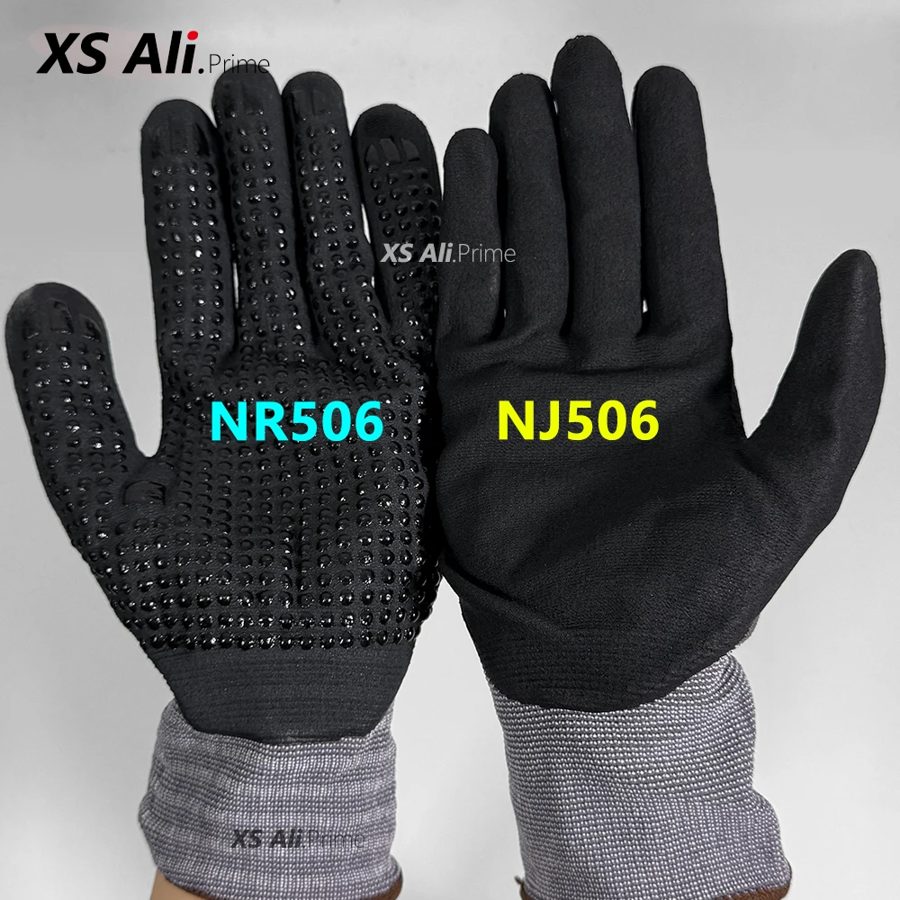 1/10 คู่ ถุงมือโฟมนิทริล – กัน - Nitrile Mechanic Glove บทวิจารณ์และราคา