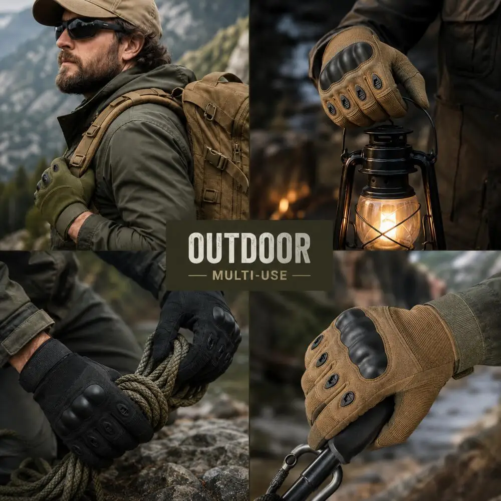 ถุงมือยุทธวิธีทนแรงกระแทกสูง ร - Work Glove Impact บทวิจารณ์และราคา