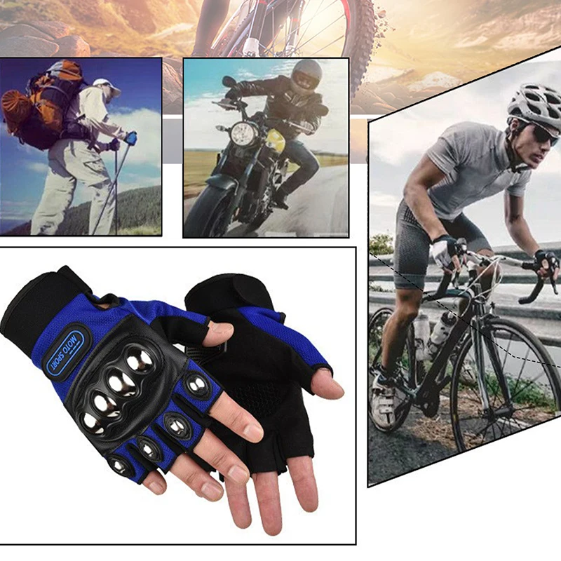 ถุงมือป้องกันนิ้วแบบครึ่งนิ้วส - Motorcycle Glove Knuckle บทวิจารณ์และราคา