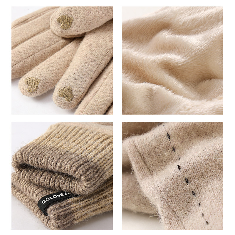 ถุงมือฤดูหนาวใหม่สำหรับผู้หญิง - Wool Glove Lined บทวิจารณ์และราคา