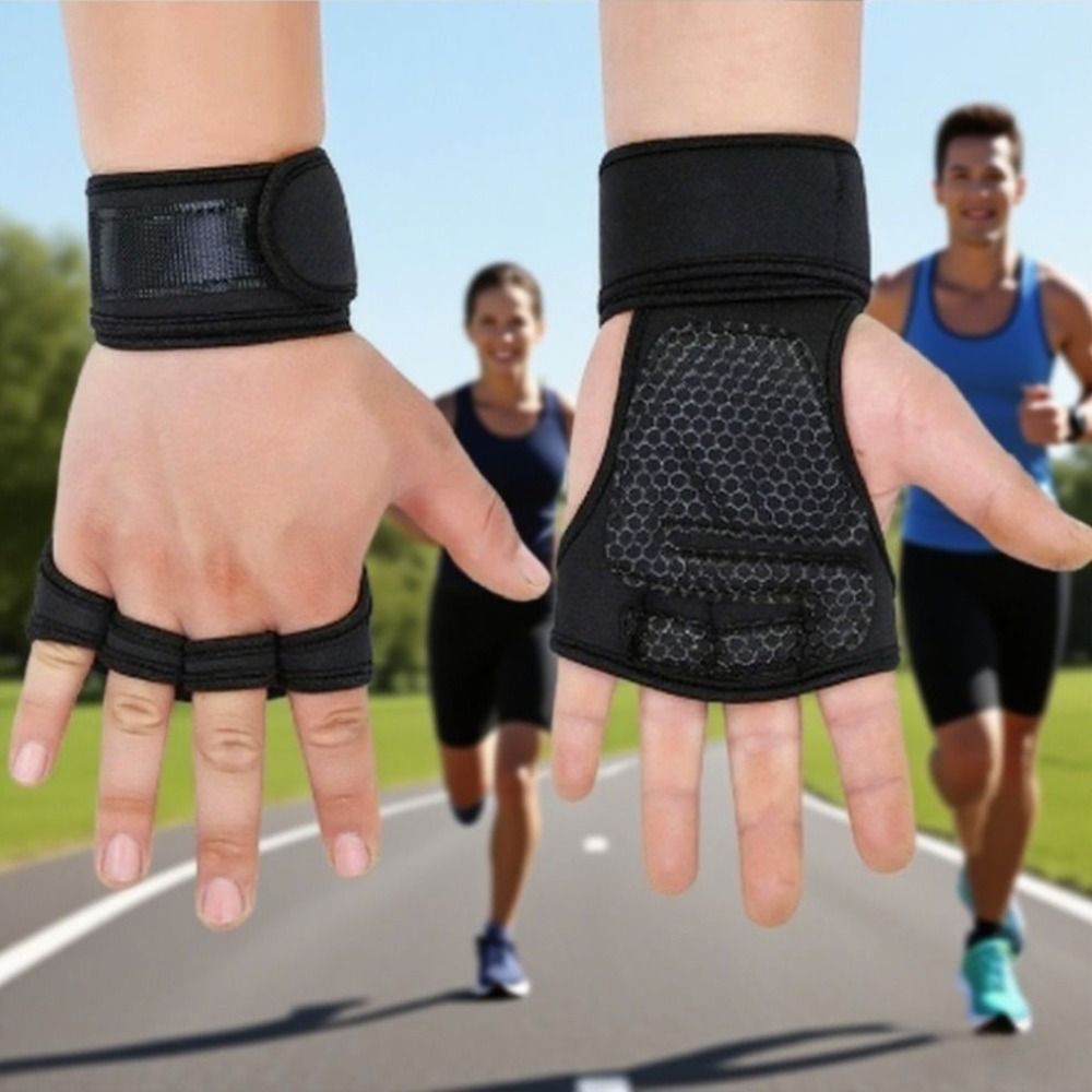 ถุงมือฟิตเนสกันลื่น ถุงมือยกน้ - Workout Glove Gym บทวิจารณ์และราคา