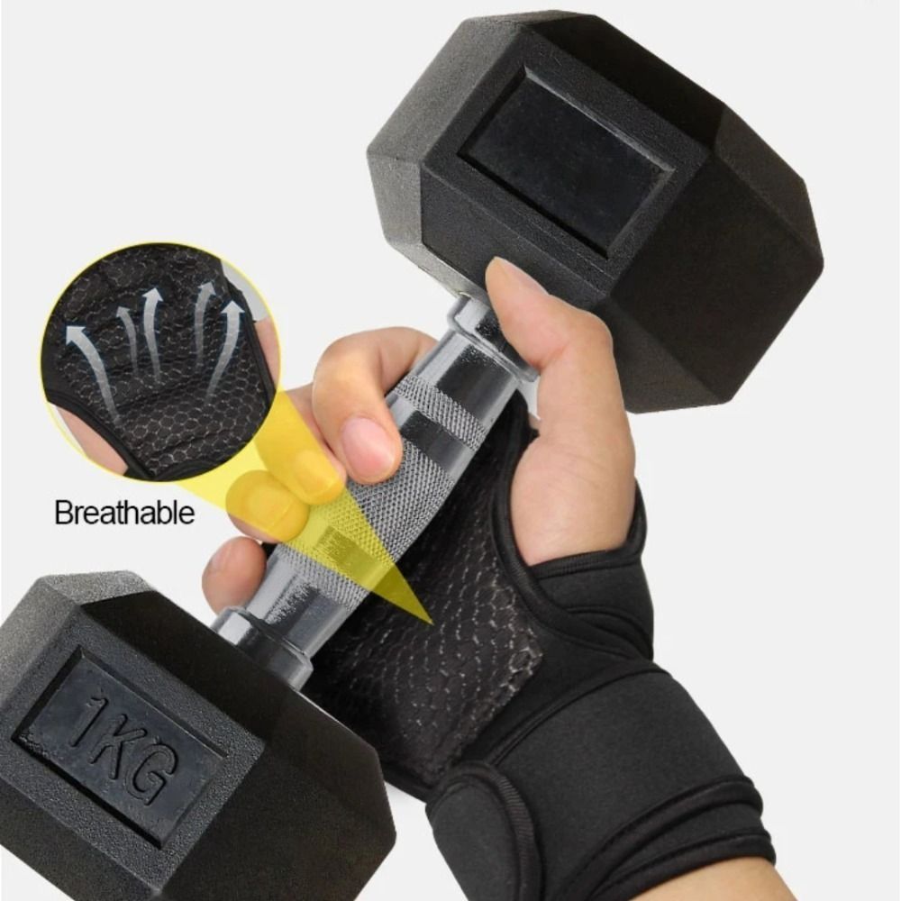 ถุงมือฟิตเนสกันลื่น ถุงมือยกน้ - Workout Glove Gym บทวิจารณ์และราคา