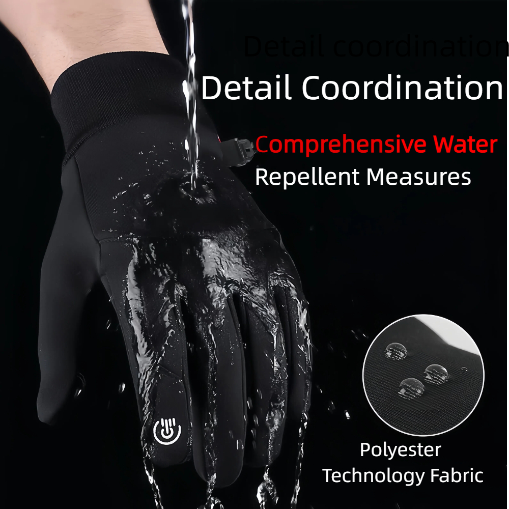 ถุงมือปั่นจักรยานกันน้ำสำหรับฤ - Ski Glove Waterproof บทวิจารณ์และราคา