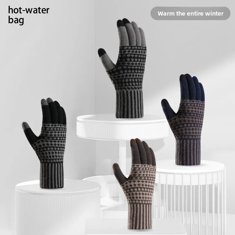 ถุงมือหน้าจอสัมผัสสำหรับผู้ชาย - Wool Glove Lined บทวิจารณ์และราคา