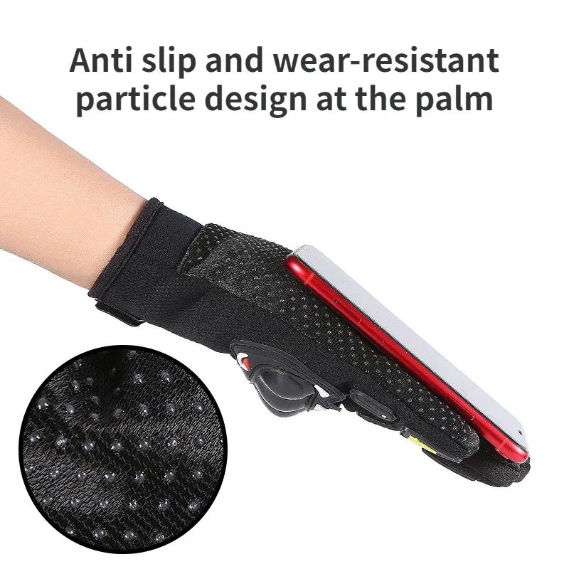 ผู้ชายถุงมือรถจักรยานยนต์เต็ม/ - Motorcycle Glove Knuckle บทวิจารณ์และราคา